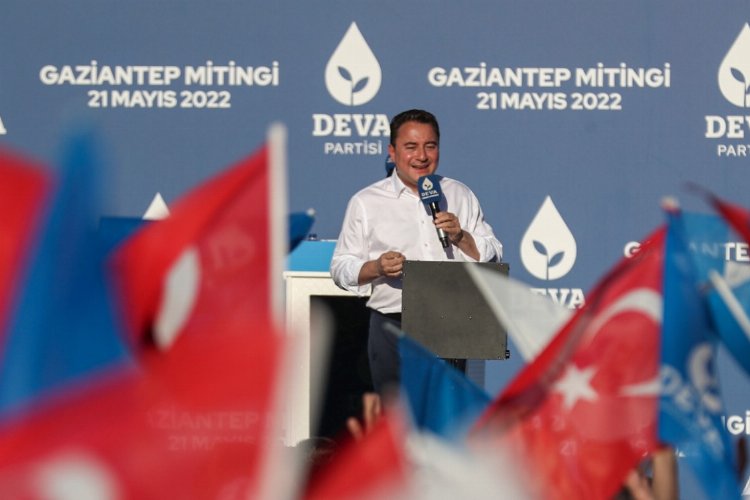 DEVA'dan ilk miting Gaziantep'te... Beştepe'ye seslendi -