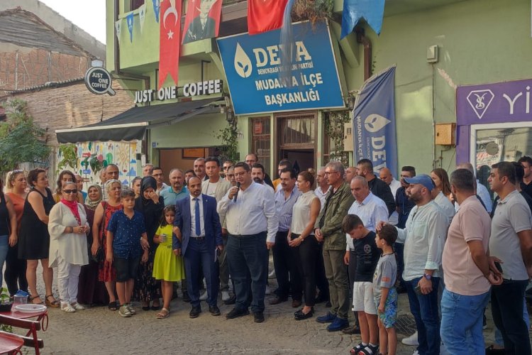 DEVA Mudanya'da 100 üyeye toplu katılım -