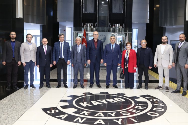 DEVA Partisi’nden Kayseri Sanayi Odası'na ziyaret -
