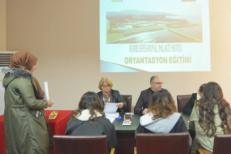 Didim MYO turizm sektörüne yetişmiş insan gücü yetiştirmeye devam ediyor -