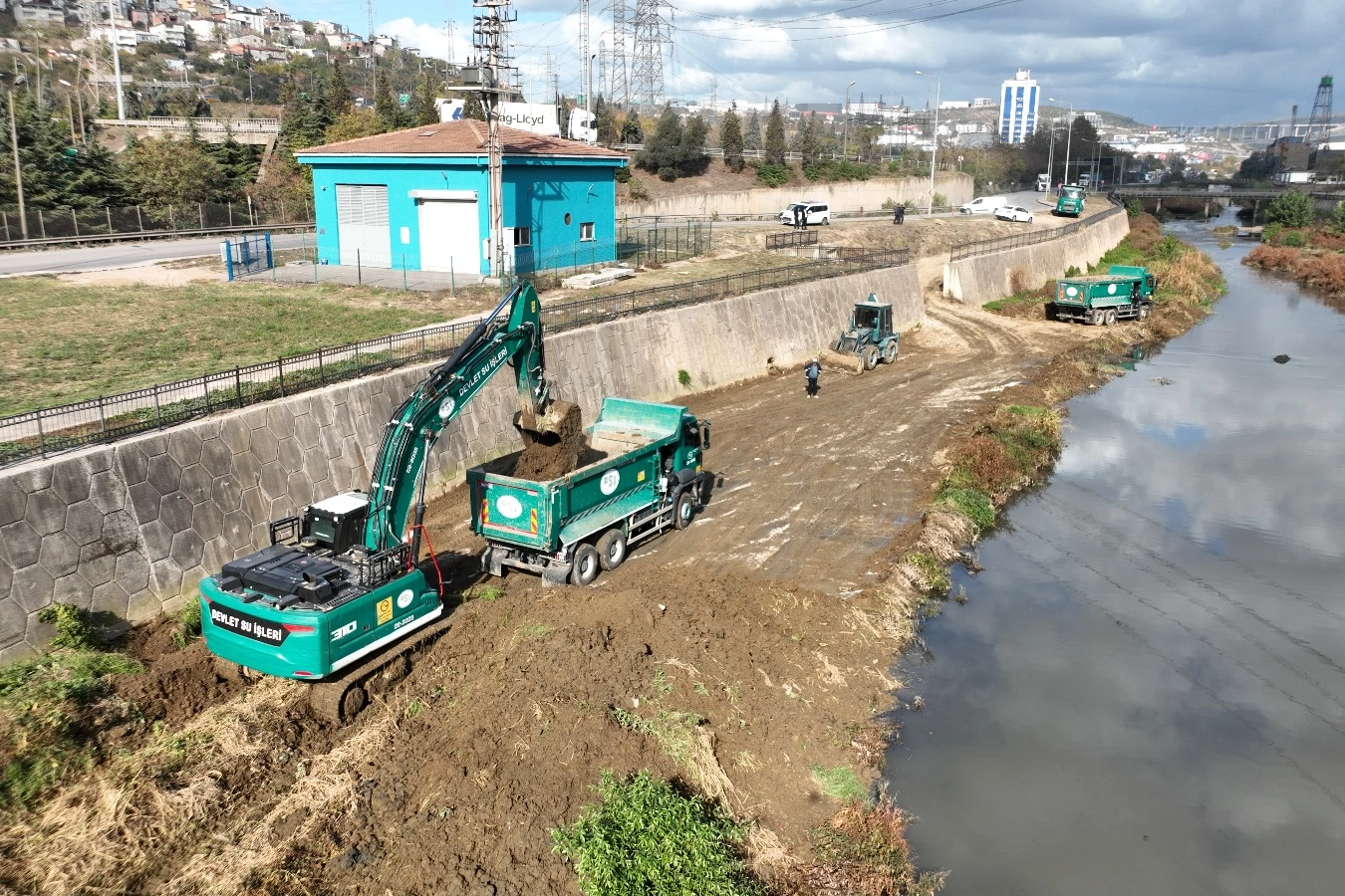 Dilderesi ıslah projesi hızla başladı -