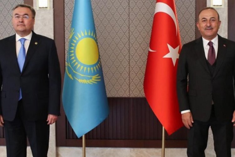 Dışişleri Bakanı Çavuşoğlu ve Kazak mevkidaşından ortak bildiri -