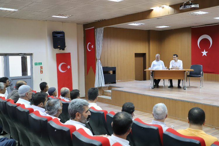 DİSKİ, Kulp’ta muhtarları dinledi -