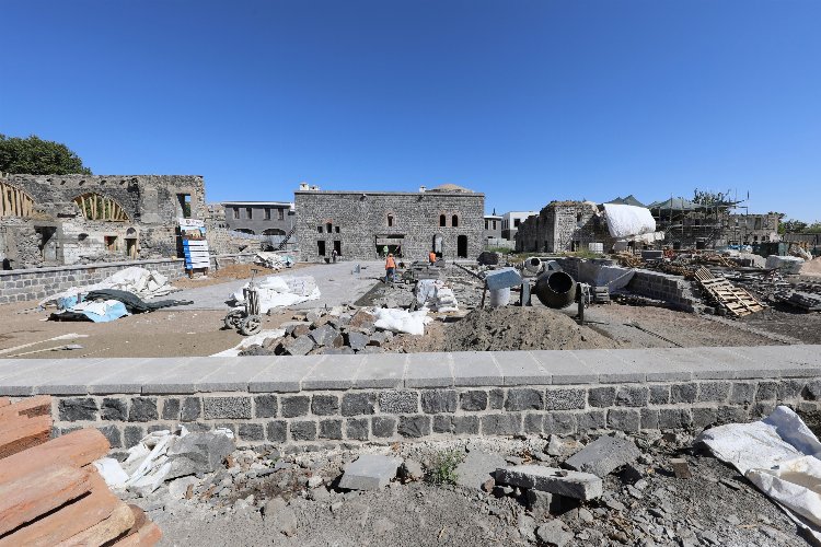 Diyarbakır Şehzadeler Konağı’nda restorasyonda sona doğru -