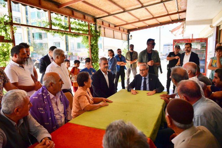 Diyarbakır Valisi'nden Ergani mesaisi -