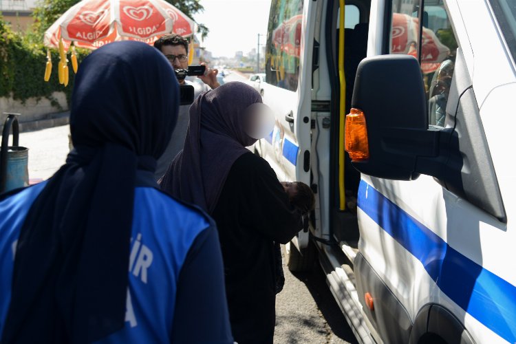 Diyarbakır Zabıtası'ndan dilencilere denetim -
