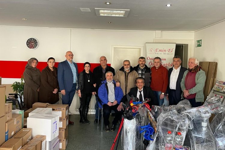 DMW ve Çalışkan Pflege'den yardım seferberliği -