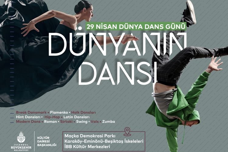 Dünyanın dansı İstanbul Meydanlarında -
