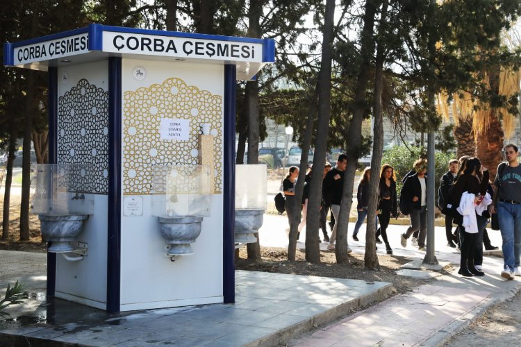 Dokuz Eylül'de 'çorba çeşmesi' içleri ısıtacak -