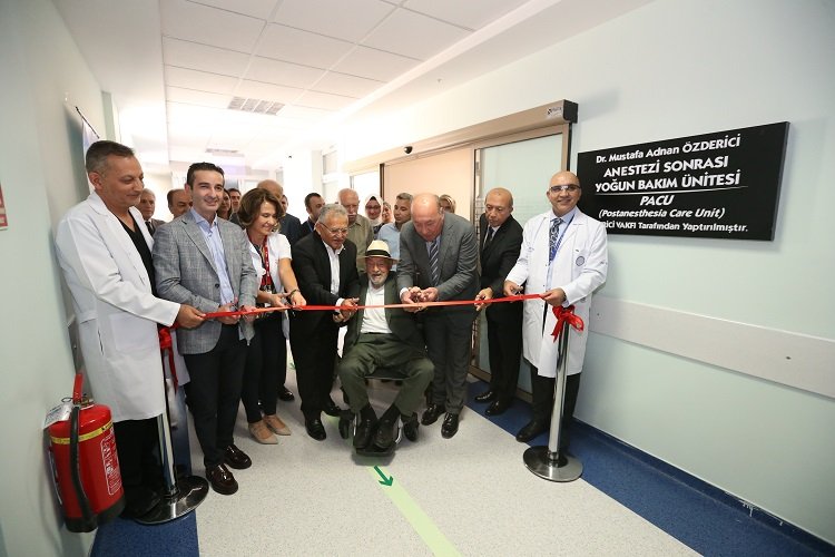 Dr. Mustafa Adnan Özderici Yoğun Bakım Ünitesi açıldı -