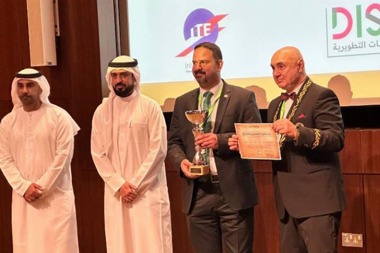 Dubai İcatlar Festivali'nde Dr. Fojlaley'e ödül -