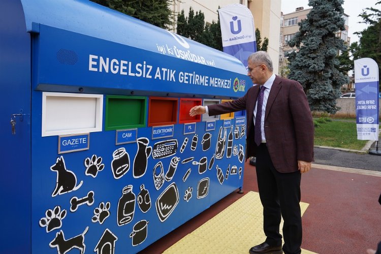 Dünyada ilk... Braille alfabeli atık -