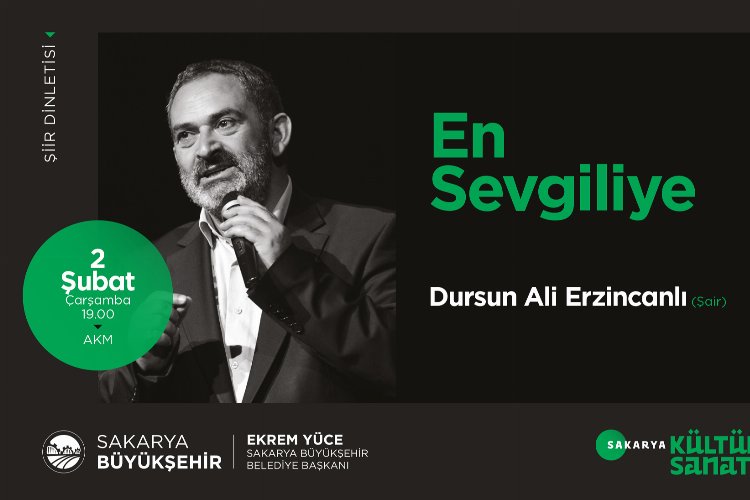Dursun Ali Erzincanlı Sakaryalılarla buluşuyor -