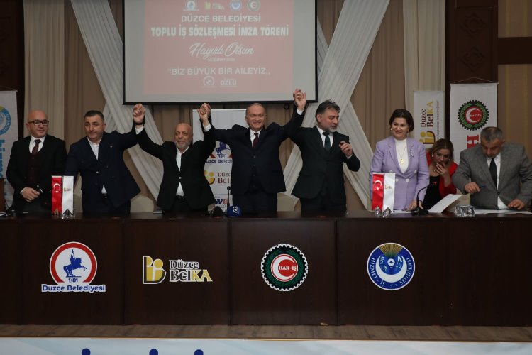 Düzce Belediyesi'nde zamlı maaşlar belli oldu -