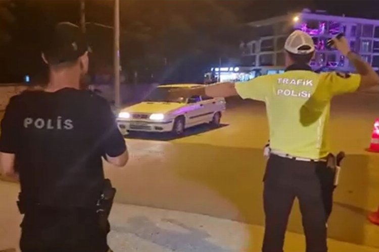 Düzce'de drone destekli uygulama -