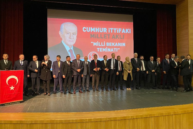 Düzce'de MHP'nin aday adayları tanıtıldı -