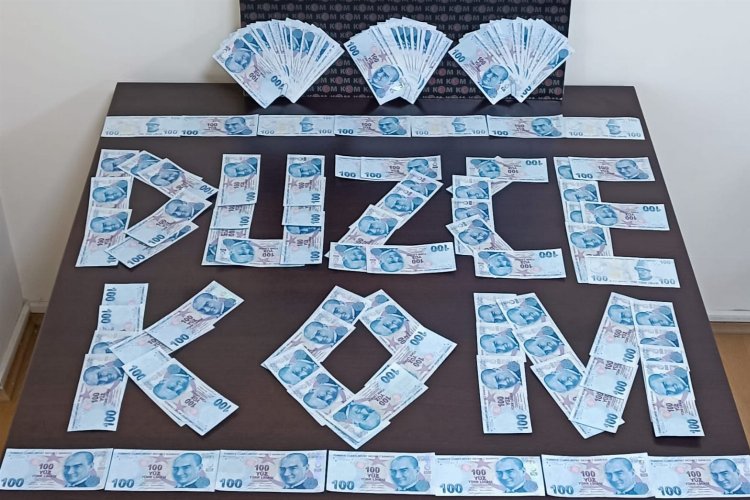 Düzce'de piyasaya sahte para süren kişi tutuklandı -