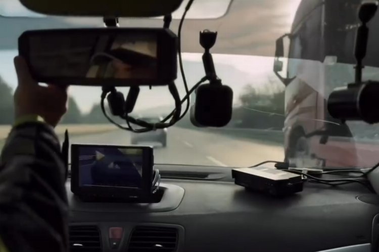 Düzce'de trafik ekiplerinden radar kontrolü -