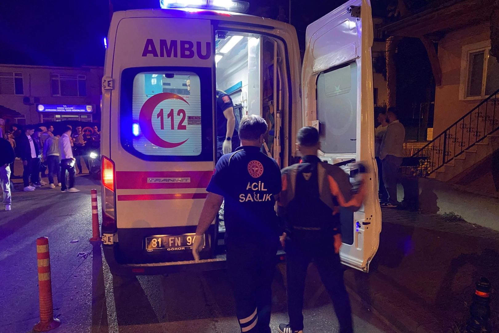 Düzce'de trafik kazası: 1 yaralı  -