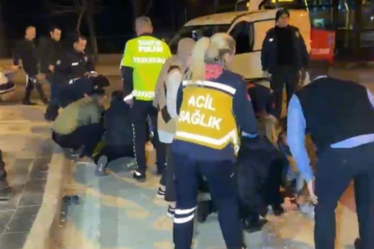 Düzce'de trafik kazası: 2 ağır yaralı -