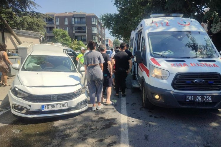 Düzce'de trafik kazası: 5 yaralı -