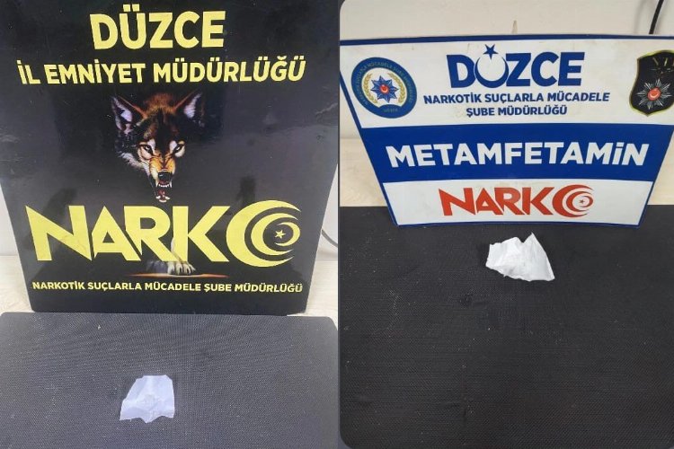 Düzce'de uyuşturucu ticareti yapan şüpheliye tutuklama -