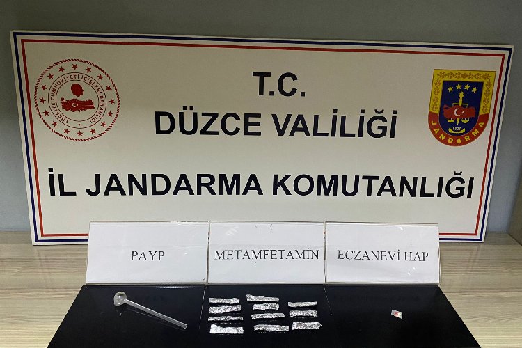 Düzce'de uyuşturucuya 1 tutuklama! -