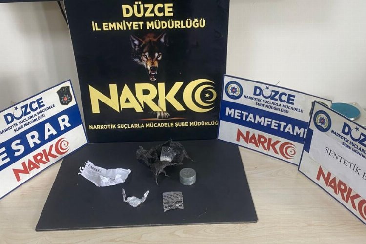 Düzce'de uyuşturucuya geçit yok -