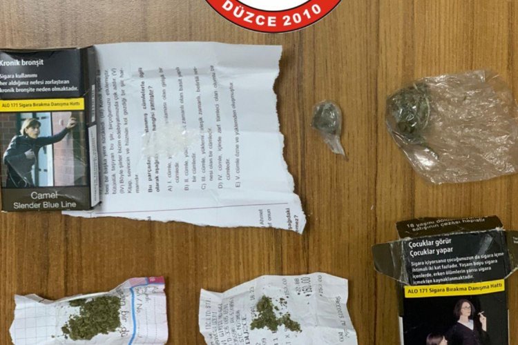 Düzce Emniyeti'nden uyuşturucuya geçit yok -