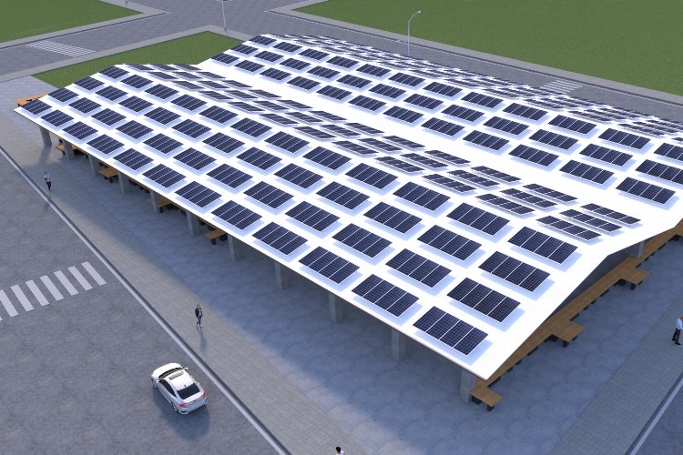 Düzce kapalı pazaryeri enerjisini güneşten alacak -