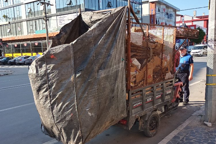Düzce Zabıtası'ndan 'çekçek' denetimi -