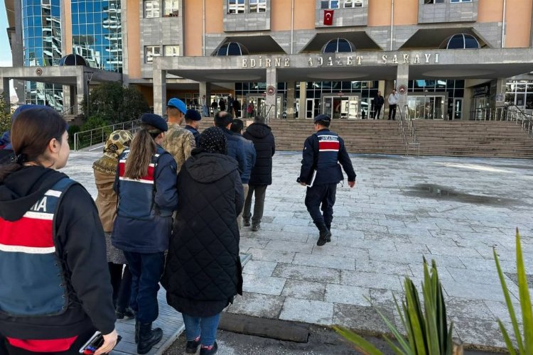 Edirne'de FETÖ üyesi 10 kişi tutuklandı -