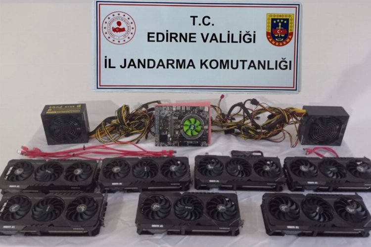 Edirne'de kripto paranın da sahtesi üretildi! -