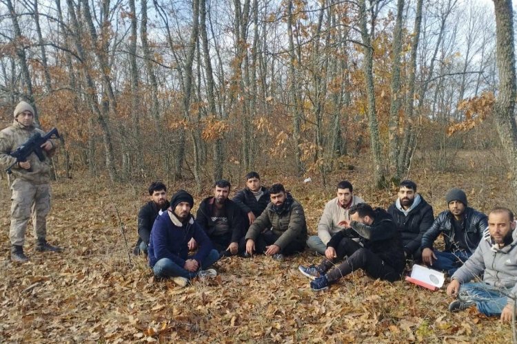 Edirne Jandarması, 1 haftada 262 kaçak göçmen yakaladı -