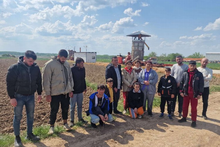 Edirne Jandarması 14 düzensiz göçmen yakaladı! -