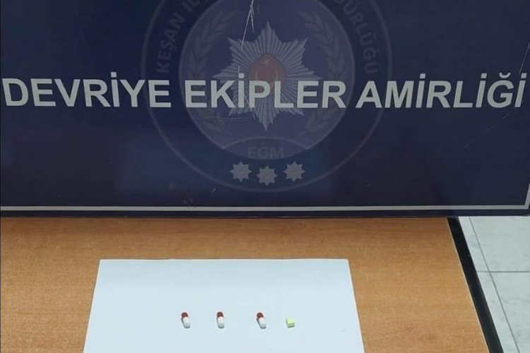 Edirne Keşan'da emniyetten huzur uygulaması -