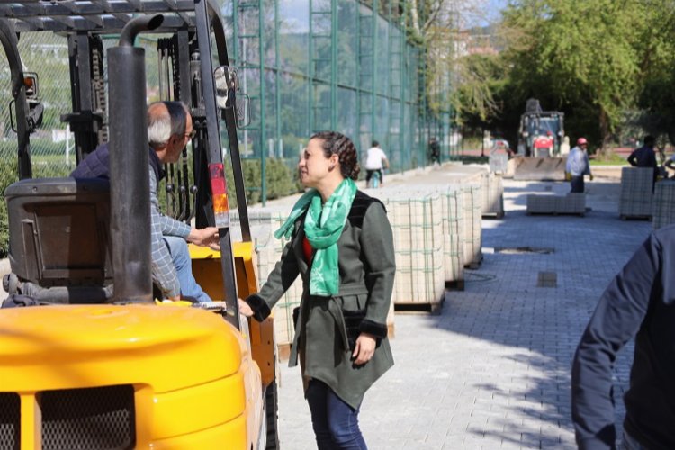 Efes Selçuk'ta yollar yenileniyor -