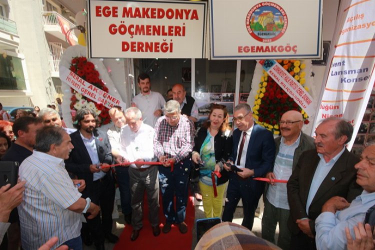 Ege Makedonya Göçmenleri Derneği yeniden açıldı -