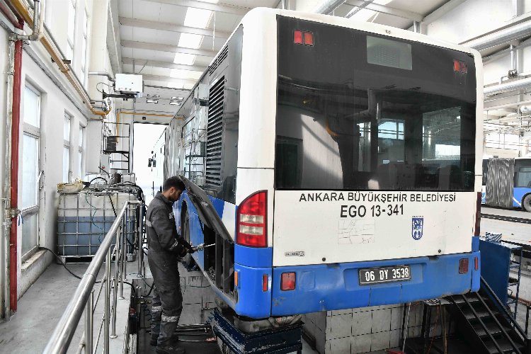 EGO otobüsleri kışa hazır -