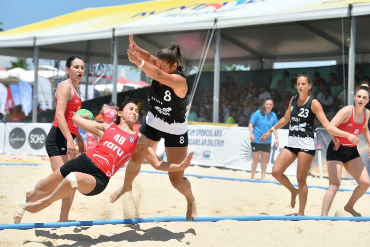 EHF Plaj Hentbolu ebt finalleri Konyaaltı'nda -