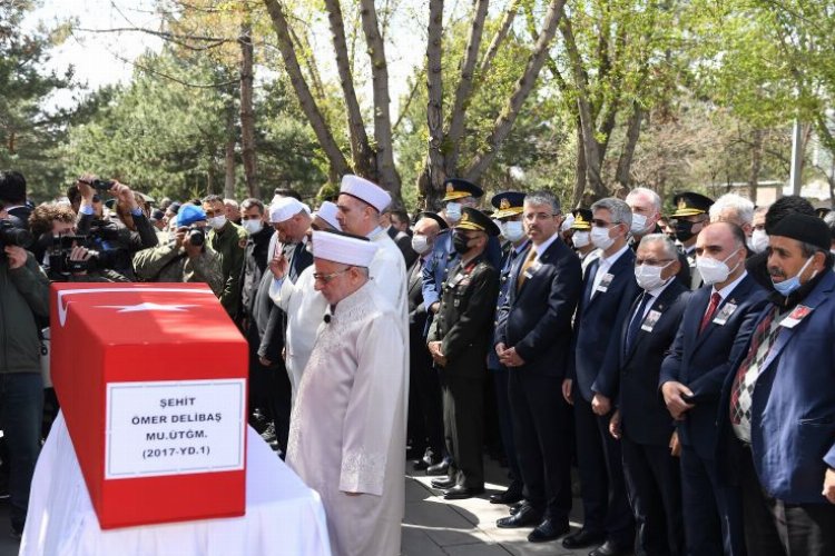 Şehit son yolculuğuna uğurlandı -