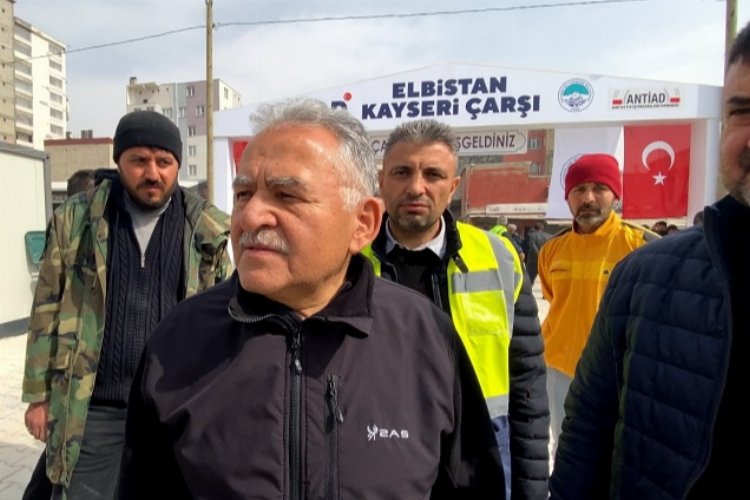 Elbistan'dan Kayseri'ye 'Çarşı' teşekkürü -