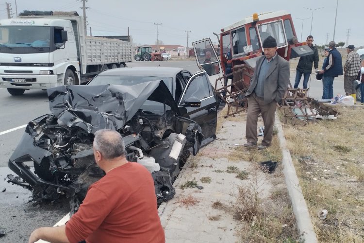 Enez Belediye Başkanı kaza geçirdi -