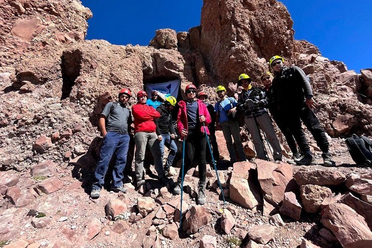 Erciyes'in zirvesinde görsel şölen -