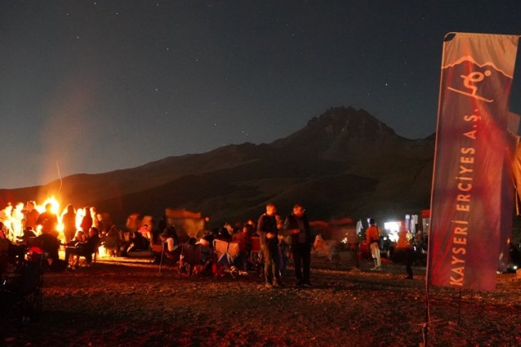 Erciyes’te Perseid Meteor Yağmuru -