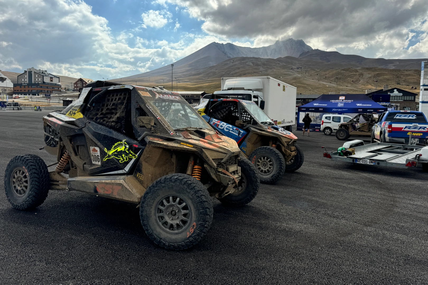 Erciyes’te Transanatolia Rally Raid rüzgarı -