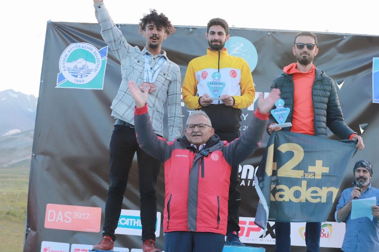 Erciyes’te Ultra Sky Trail Dağ Maratonu nefes kesti -