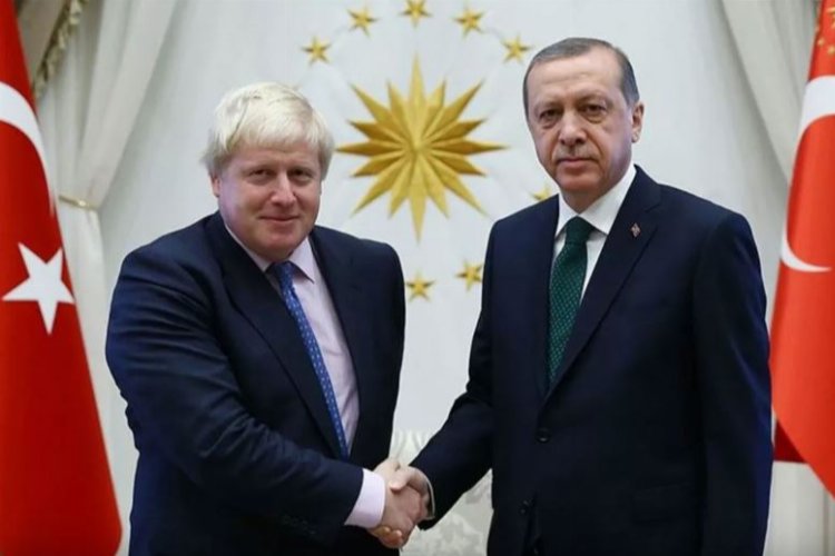 Erdoğan, Johnson ile görüştü -