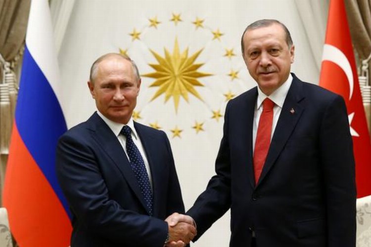 Erdoğan Putin ile görüştü -