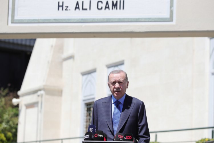 Erdoğan: Terör örgütünün NATO'ya girişine 'evet' diyemeyiz -